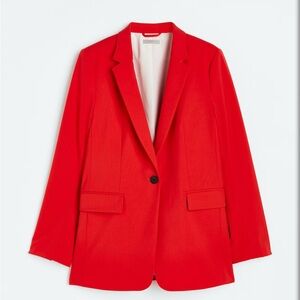 H&M Red Women's Blazer size XL